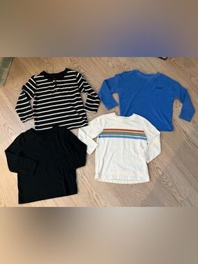 Toddler Boy Long Sleeve Bundle of 4
